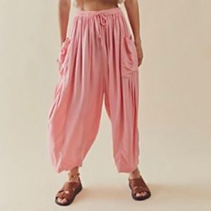Free People Quinn Pants in Peony